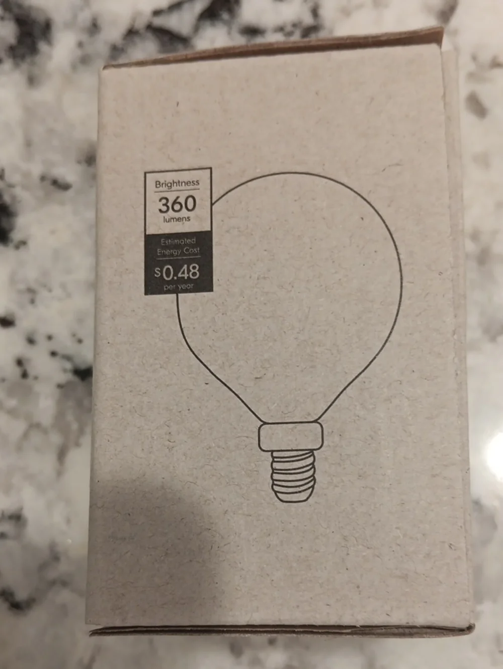 6 West Elm LED light bulbs